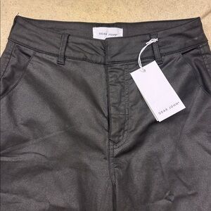 Dear John black shiny Pants
